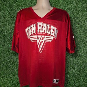 Rare Van Halen 2012 Tour Football Jersey - Large